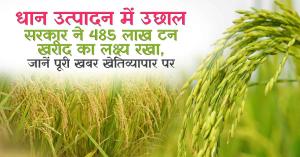 Rice Production: धान उत्पादन में उछाल, सरकार ने 485 लाख टन खरीद का लक्ष्य रखा, जानें पूरी खबर खेतिव्यापार पर